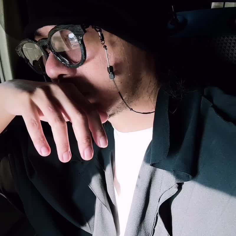 ii 26SS - Cøre ll - 微扩香眼镜链 / 耳机链 / 口罩链 / 项链 - 项链 - 其他材质 黑色