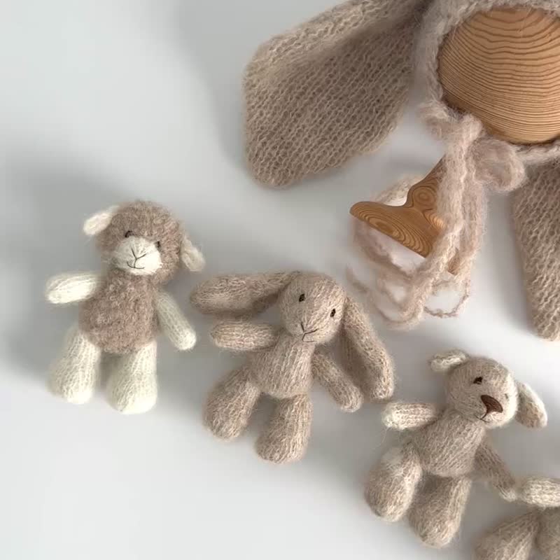 新生儿拍照道具套装 - 婴儿饰品 - 羊毛 