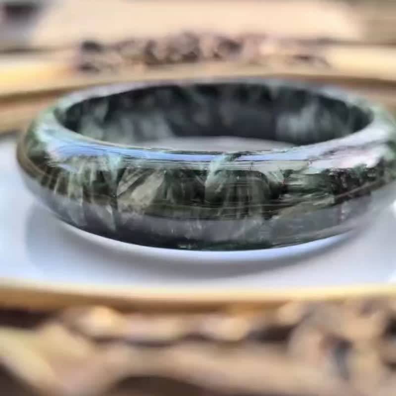 绿龙晶花瓣手镯 58.5 - 手链/手环 - 水晶 绿色