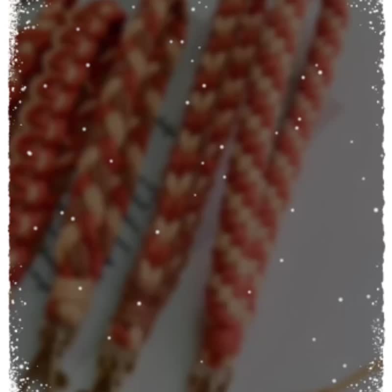 圣诞礼物 交换礼物 手工编织 手机绳 手机挂绳 Phone Strap /客 - 其他 - 棉．麻 多色