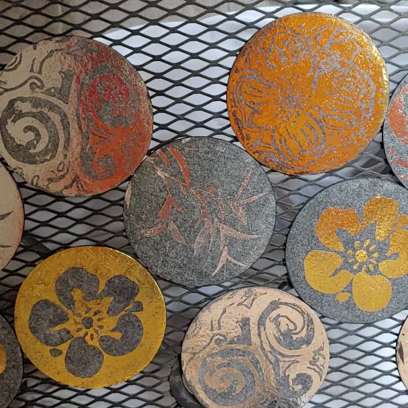 艺术能量光盘组 - 摆饰 - 环保材料 