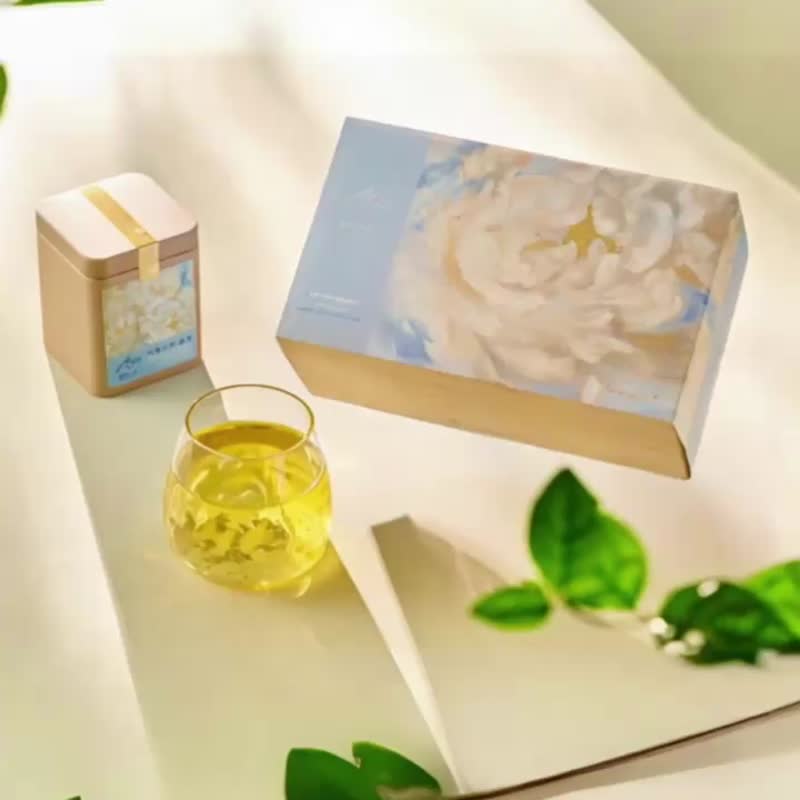 艺术家森光木盒 艺术级别联名 台湾原生山茶 企业ESG永续好礼 - 茶 - 木头 
