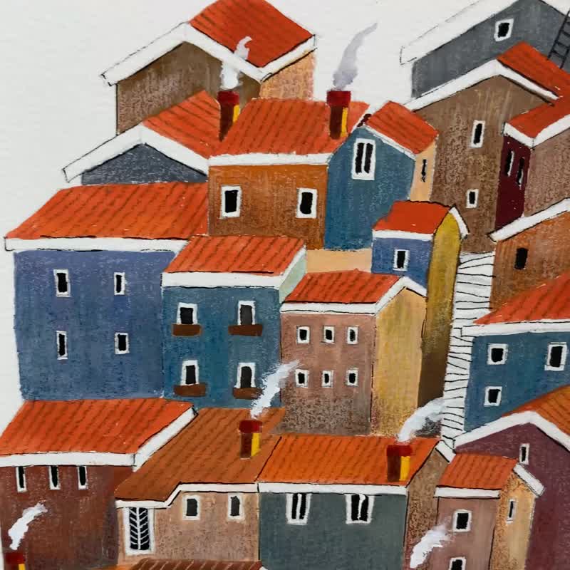 童話鎮 - 海报/装饰画/版画 - 纸 