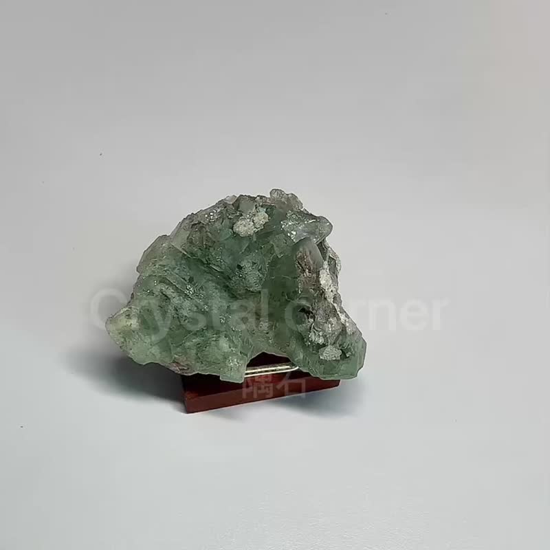 Crystal Corner 隅石丨瑶岗仙绿萤石丨净化丨疗愈水晶法宝 - 摆饰 - 水晶 