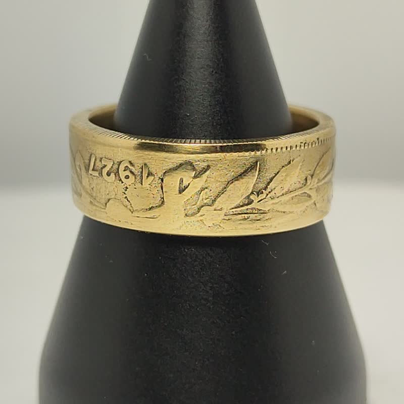 Brazil Coin Ring 1000 reais 1924-1931 coin rings for men coin rings for women - 戒指 - 其他金属 
