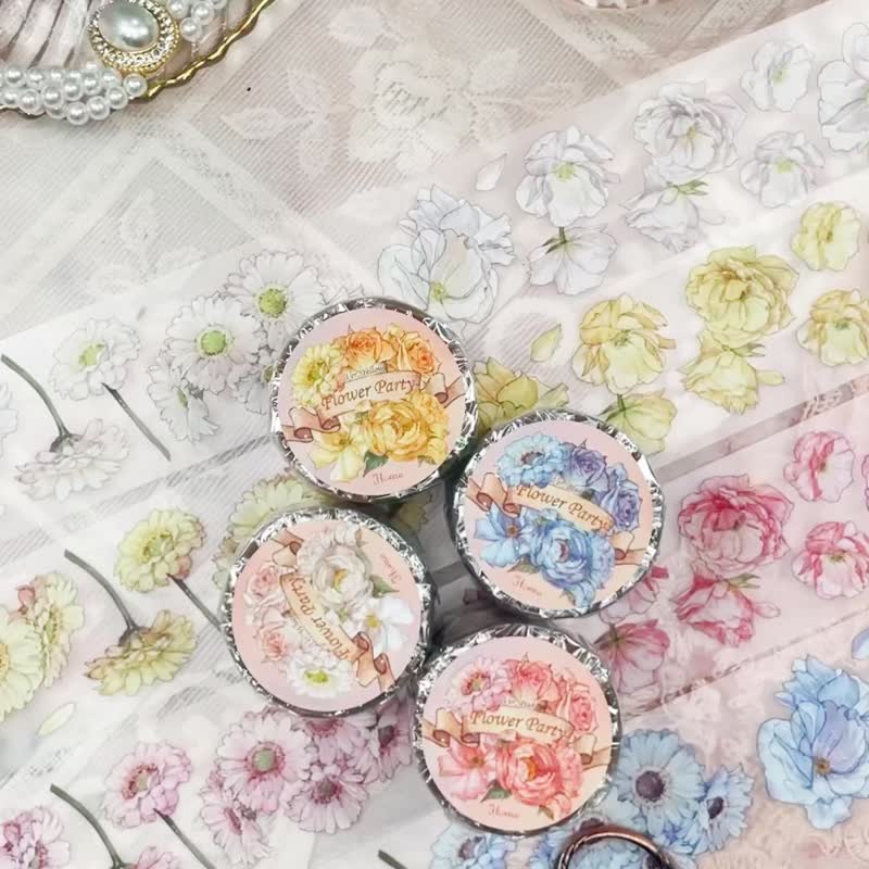 PET_花漾派对 - 纸胶带 - 塑料 