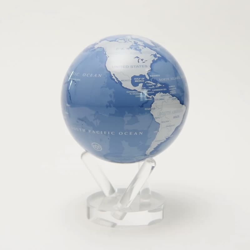 MOVA光能地球仪 文青蓝白地图 居家摆设 送礼 - 摆饰 - 压克力 多色
