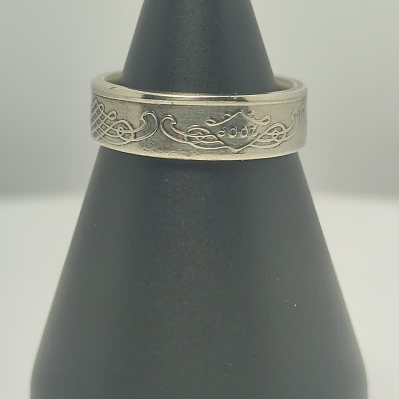 Turkey Coin Ring 25 kurush 2009-2020 coin rings for men coin rings for women - 戒指 - 其他金属 