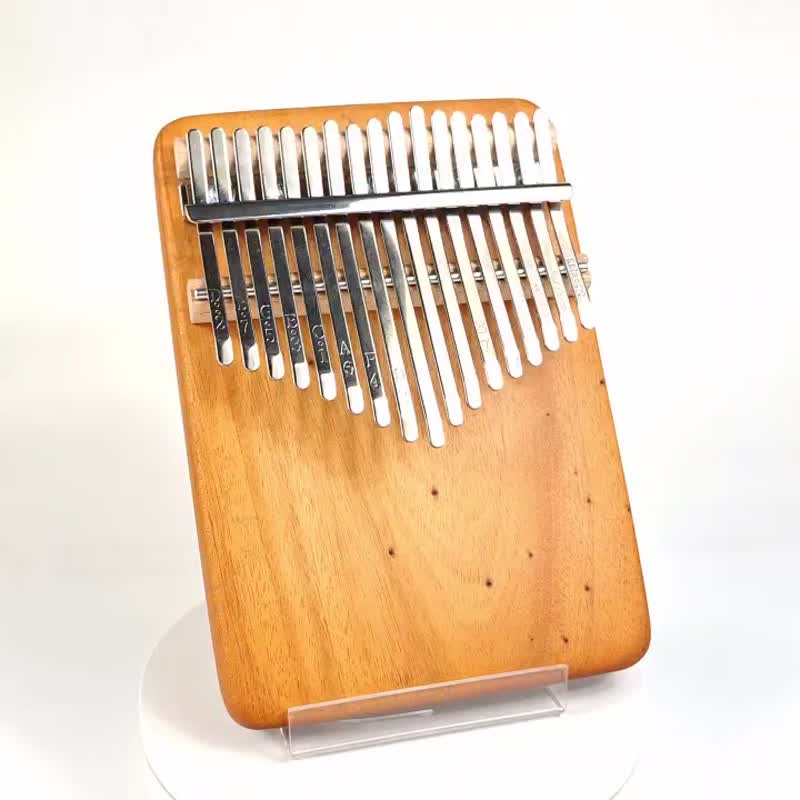 桃花心木拇指琴/17音拇指琴/KALIMBA - 吉他/乐器 - 木头 咖啡色