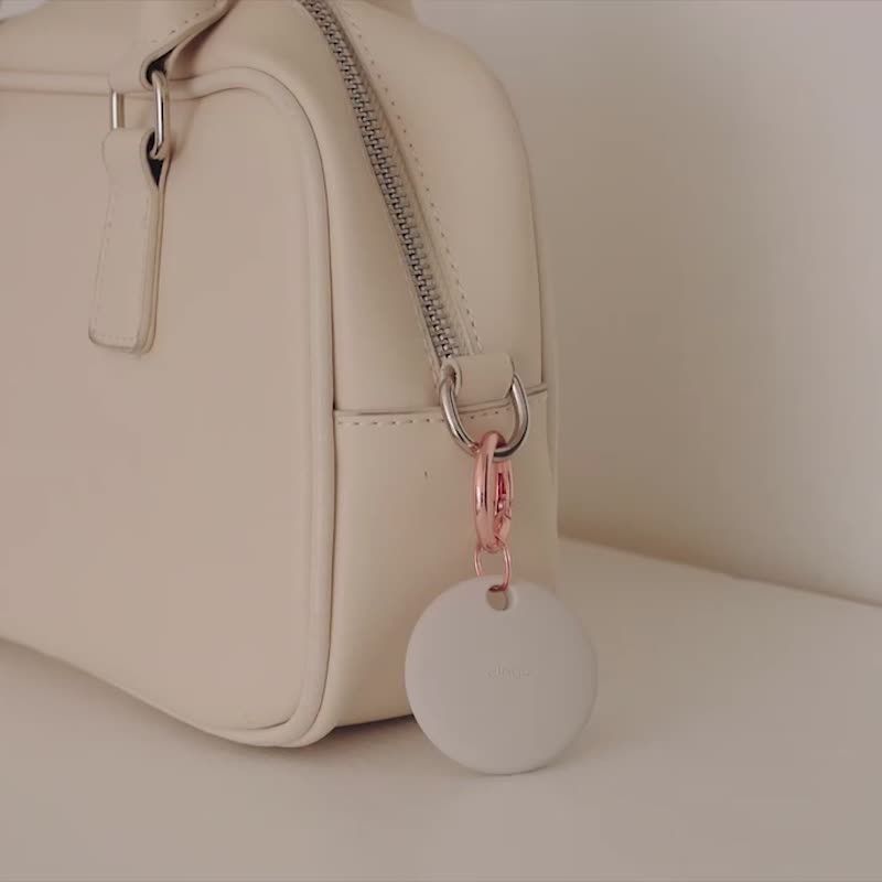 AirTag W7 iPod Shuffle保护套 (钥匙扣) AirTag钥匙圈 - 数码小物 - 硅胶 灰色