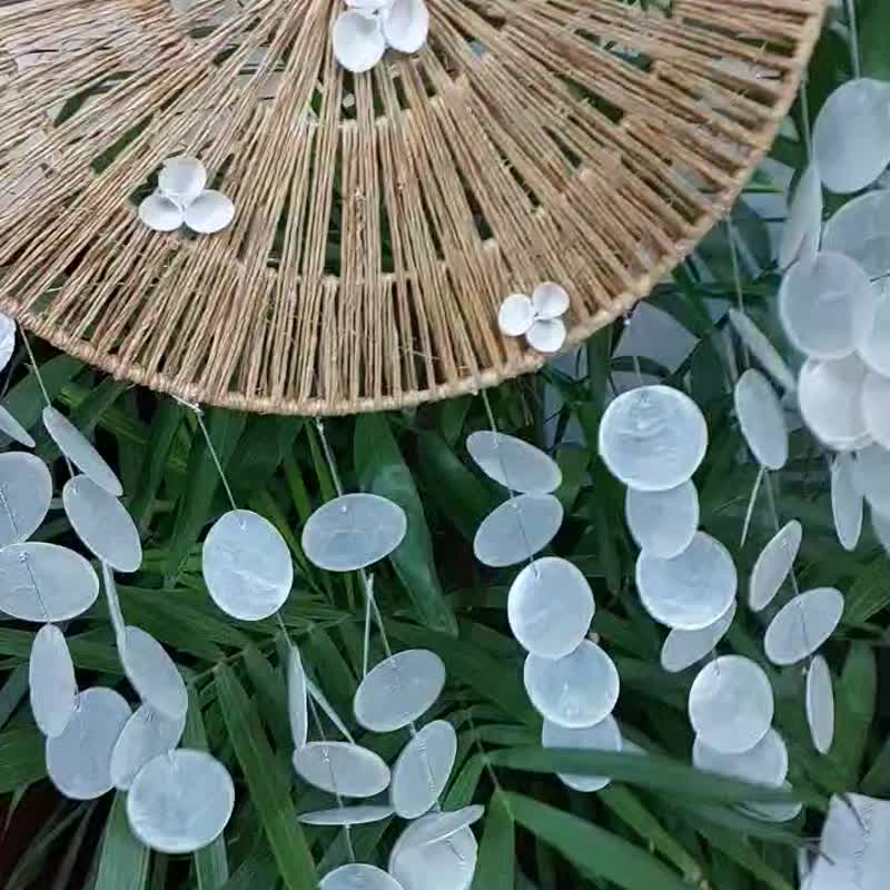 天然贝壳手作风铃－海岸风居家装饰 - 墙贴/壁贴 - 其他材质 多色