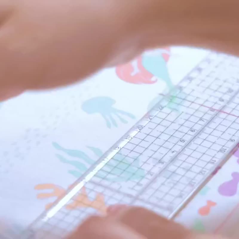 小美人鱼 托药袋 万用袋 收纳袋 - 化妆包/杂物包 - 棉 紫色