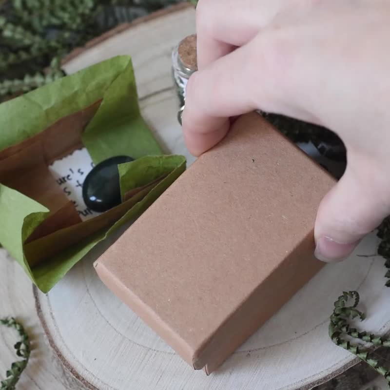 定制化魔法瓶项链, 编绳项链, 灵性饰品 - 项链 - 宝石 多色