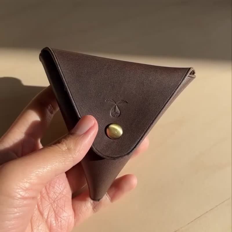 Handcraft Leather case (Coins/Keys/Earrings/Accessories) - 零钱包 - 真皮 多色