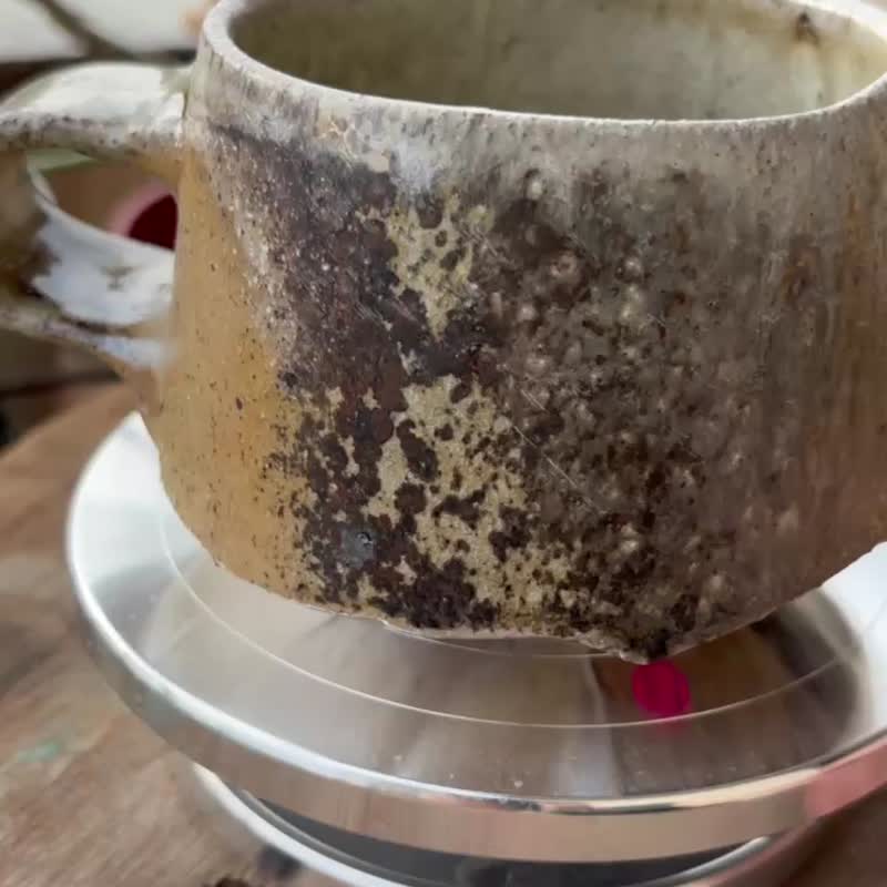 破墨21 - 咖啡杯/马克杯 - 陶 咖啡色