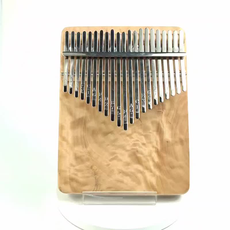 黄杞木(闪花)拇指琴/21音拇指琴/KALIMBA - 吉他/乐器 - 木头 咖啡色
