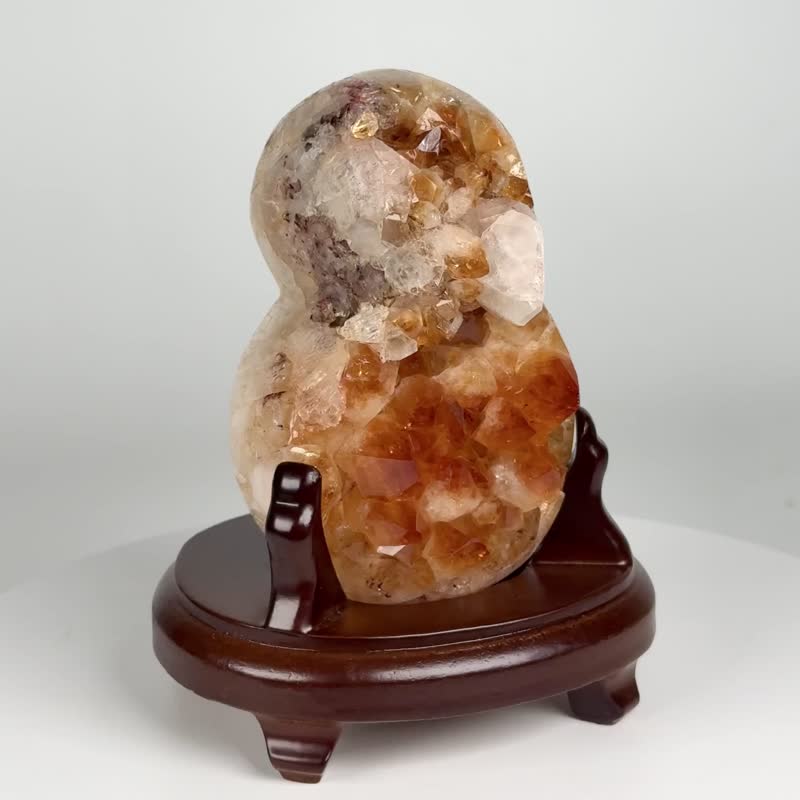 巴西黄晶花生 280485 - 摆饰 - 水晶 黄色
