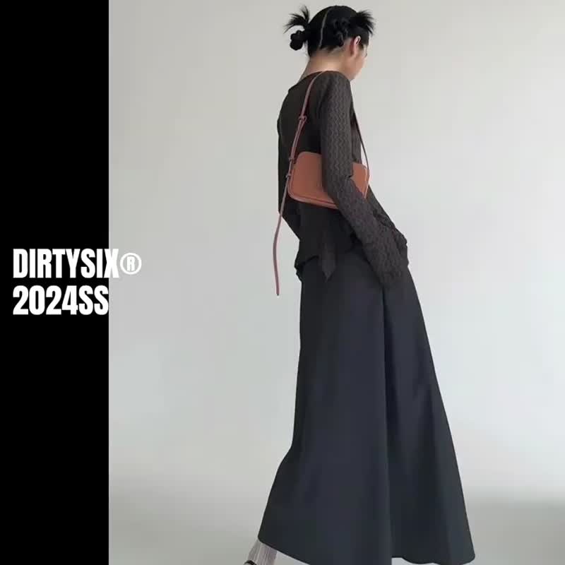 蠟油磚棕  Bold凸凸包 復古暈染牛皮肩背包 三層拉鏈小方包 - 侧背包/斜挎包 - 真皮 咖啡色