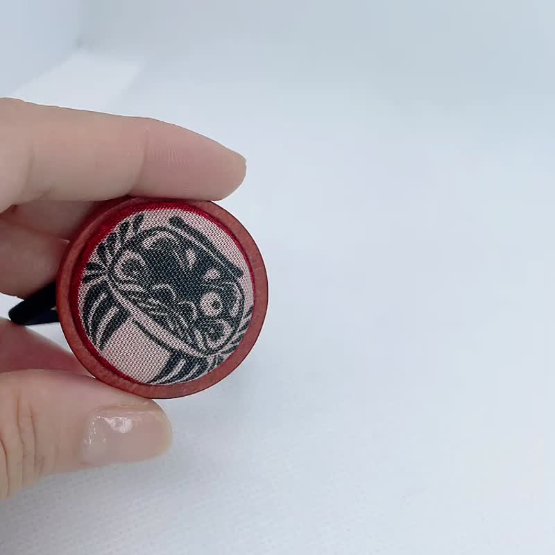 手工原木发束-招福 - 发饰 - 棉．麻 