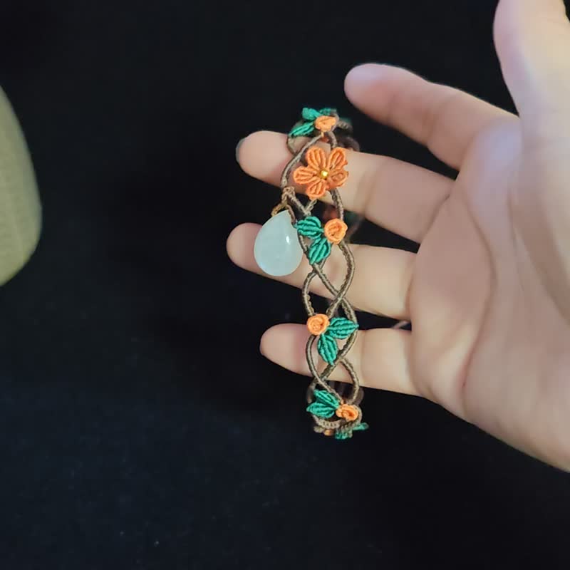 月光石项链 - 颈链 - 半宝石 多色