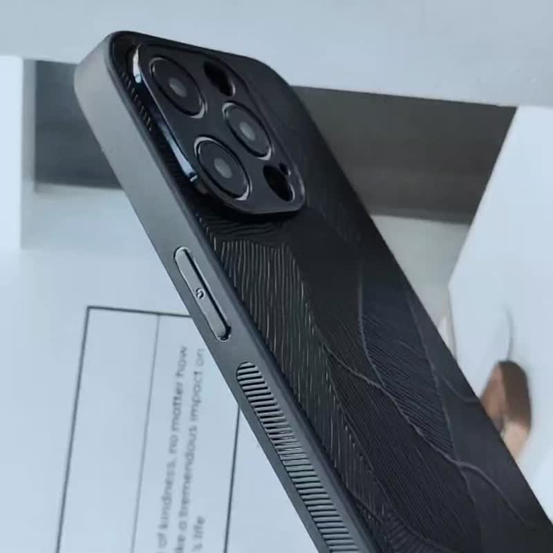 【稻田】iphone16pro手机壳15max真皮保护套14苹果13mini防摔12 - 手机壳/手机套 - 真皮 多色