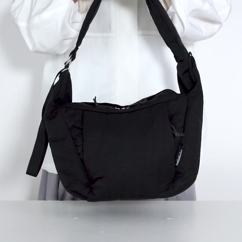 【SS26全新Wander新色】MILES 日常斜背包 中号 (淡粉红) - 侧背包/斜挎包 - 环保材料 粉红色