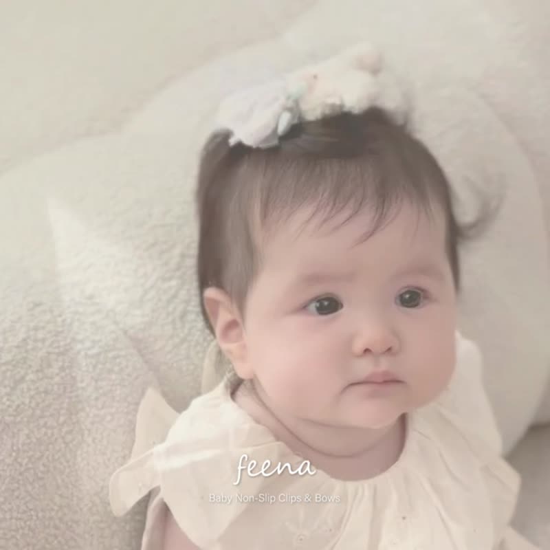 NO.67 蝴蝶结发夹 - 发饰 - 其他材质 红色