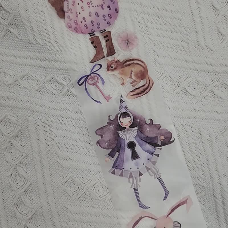 IMARANG PET胶带。25款冬季。小女孩们 - 贴纸 - 其他材质 