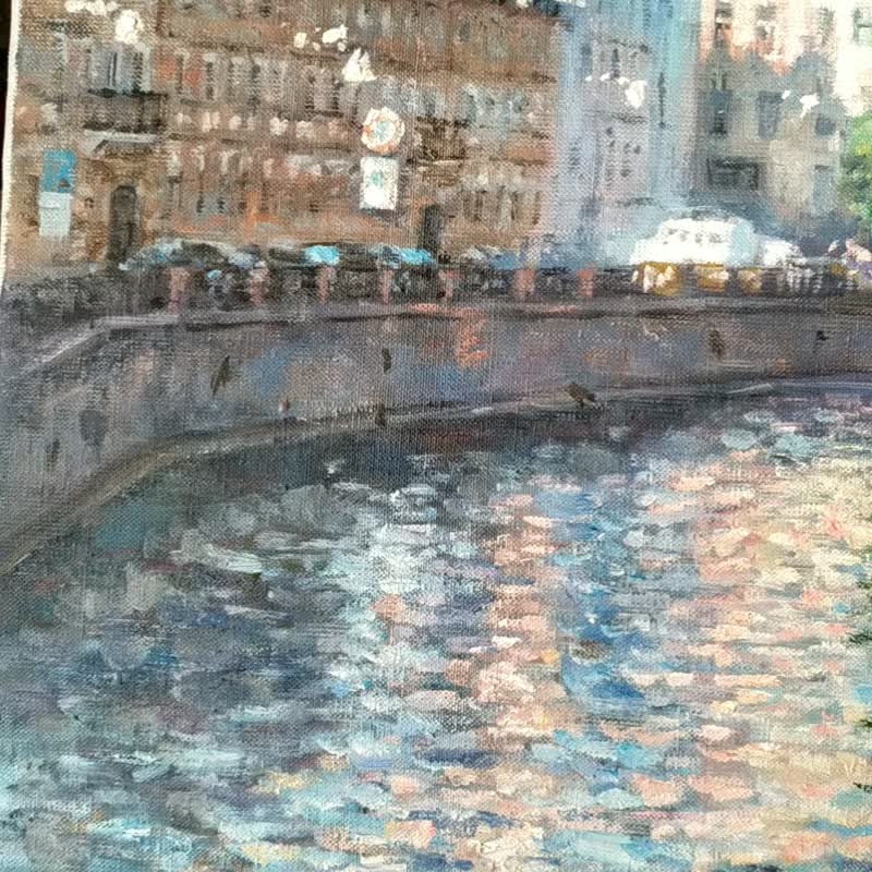 圣彼得堡绘画城市风光原创艺术品城市风景印象派 - 海报/装饰画/版画 - 其他材质 多色