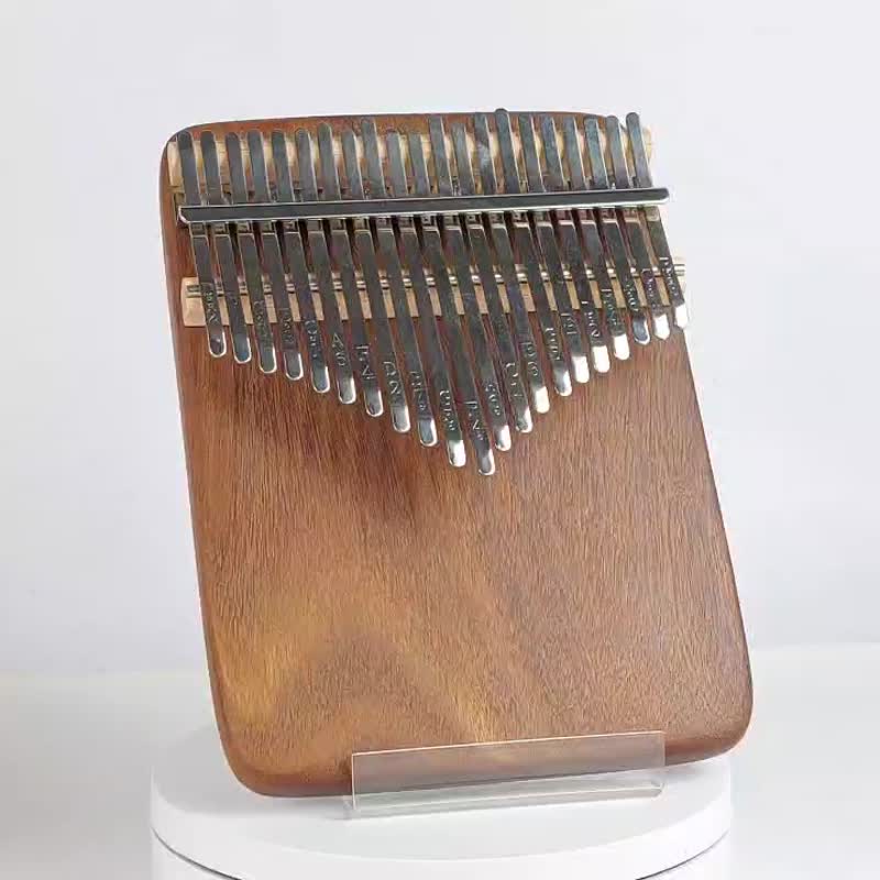 非洲柚木拇指琴/21音拇指琴/KALIMBA - 吉他/乐器 - 木头 咖啡色