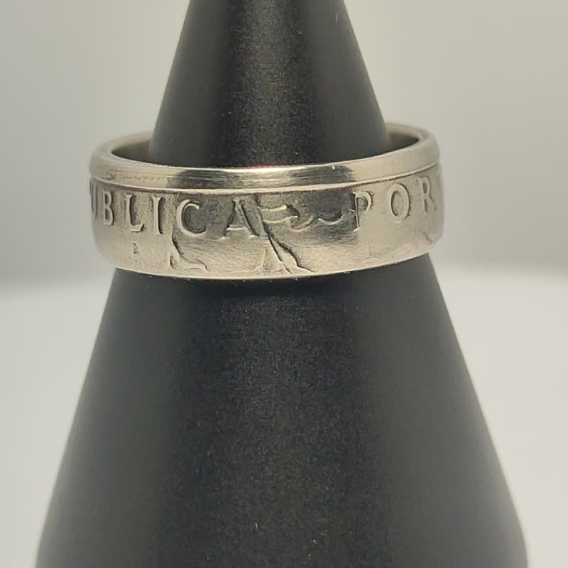 Portugal Coin Ring 2-1/2 Escudos 1980 coin rings for men coin rings for women - 戒指 - 其他金属 