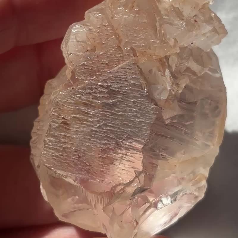 老𤫊魂 涅盘 印记 闪亮 骸骨骨干水晶 白水晶 天然 天然原石 水晶 - 摆饰 - 水晶 透明