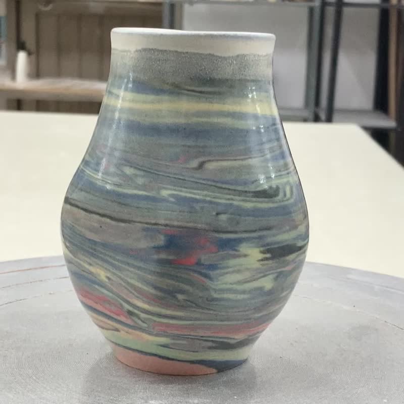 呐喊-方圆花瓶 - 花瓶/陶器 - 陶 
