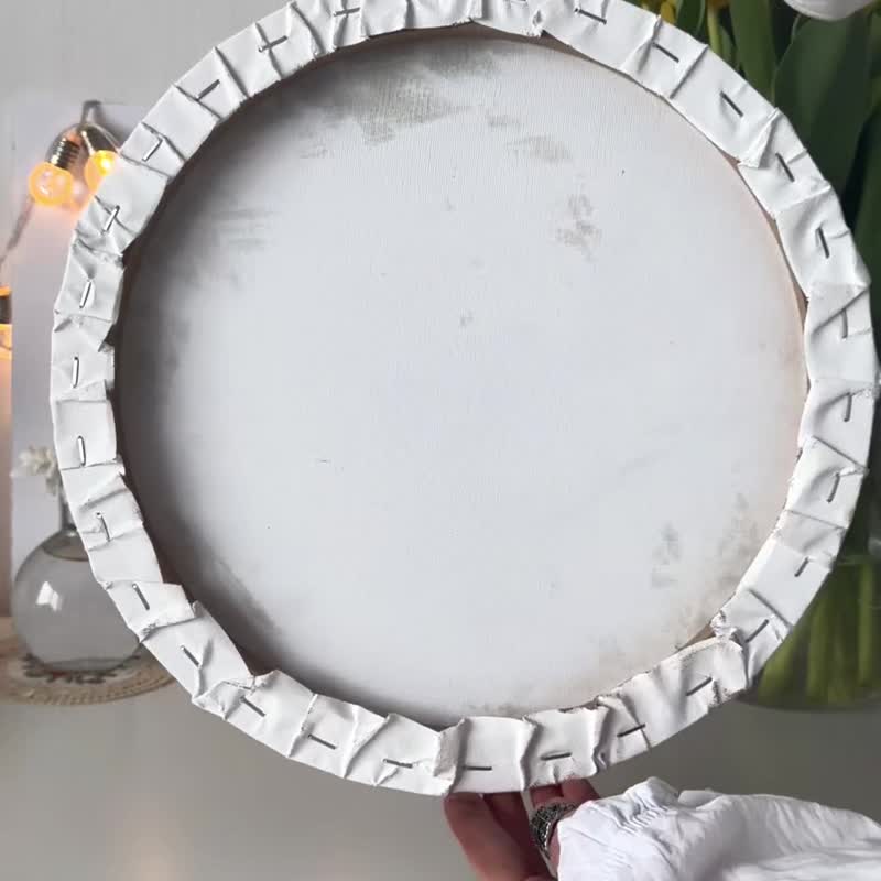 女性人体与鳄鱼油画，裸体女性肖像，感性艺术 - 墙贴/壁贴 - 棉 多色