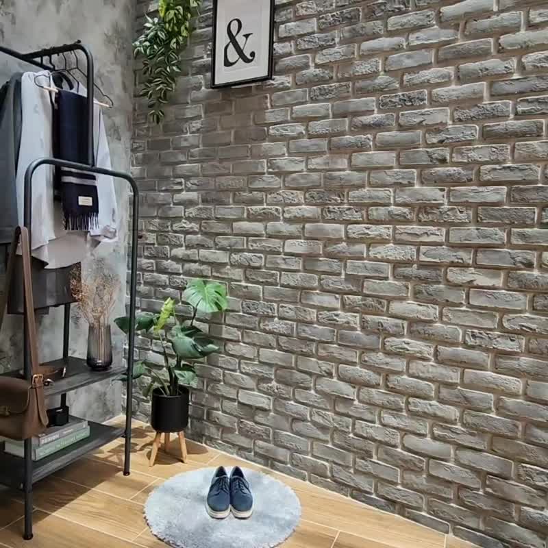 深木纹立方双层吊挂衣帽架-雾灰/家居收纳/交换礼物 - 衣架/挂勾 - 其他金属 灰色