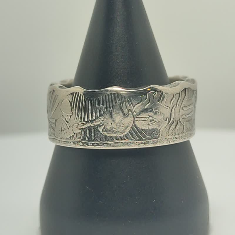 澳洲硬币戒指女士，澳洲戒指，澳洲戒指男士，澳洲戒指 - 戒指 - 其他金属 