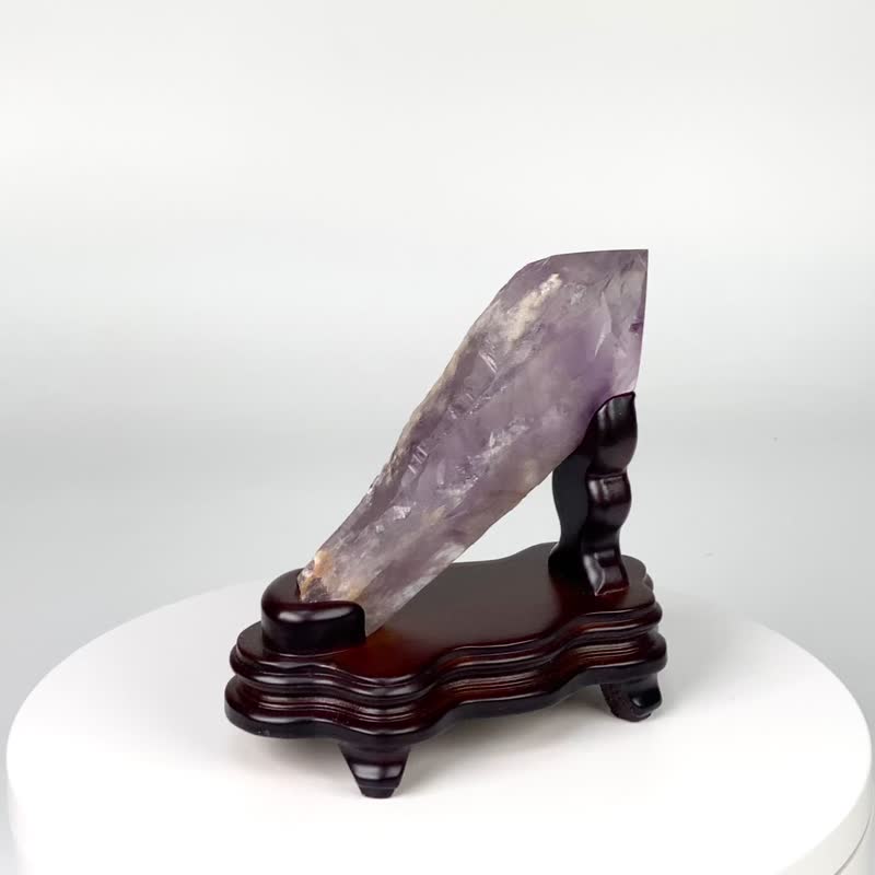 雅典娜紫骨干 040183 - 摆饰 - 水晶 紫色
