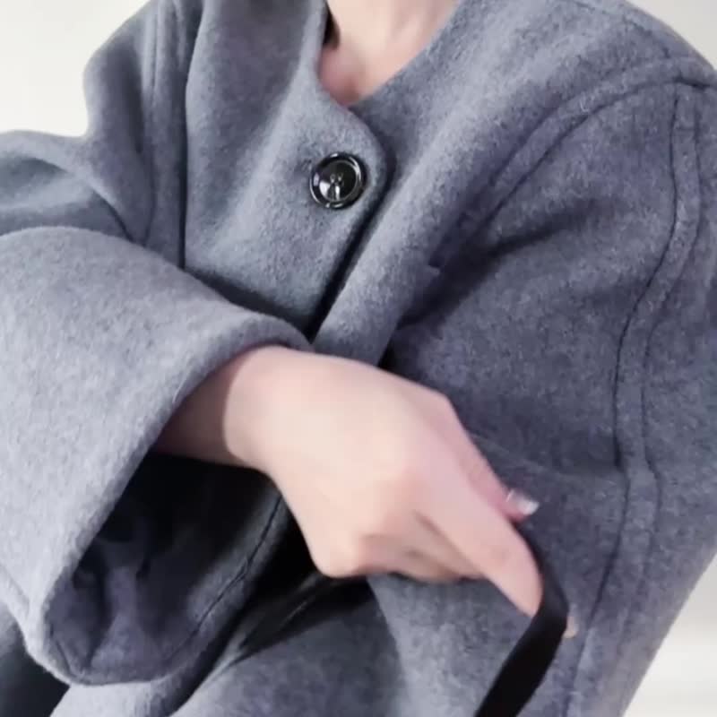 【 圣诞礼物 】闪光系 | CRUSH - 黑潮 * 黑色 波浪 金属色 尼龙 - 挂绳/吊绳 - 尼龙 黑色