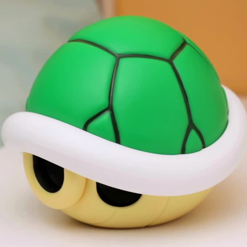 【Mario系列】任天堂玛利欧绿龟壳发声小夜灯 气氛灯 - 灯具/灯饰 - 塑料 绿色