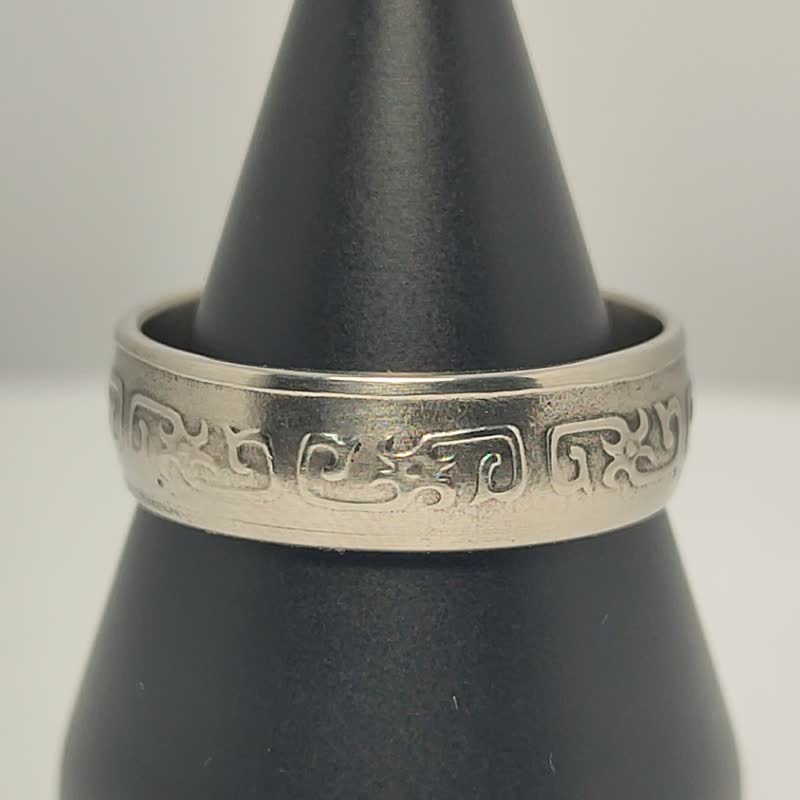 Taiwan Coin Ring 5 yuan 1970-1981 coin rings for men coin rings for women - 戒指 - 其他金属 
