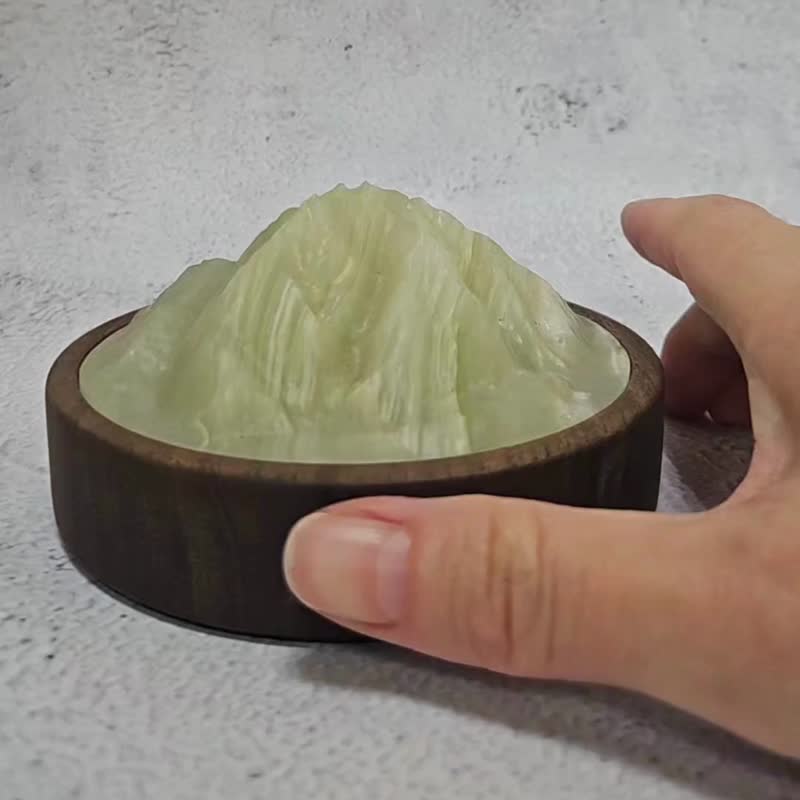 【名山静谧系列】御来光 送礼 露营 小夜灯 床头壁灯 桌灯 - 灯具/灯饰 - 玉石 