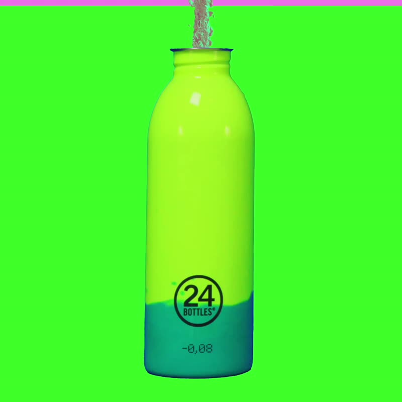 24Bottles【REactive变色系列10周年特别版】Pink/Blue - 水瓶/水壶 - 不锈钢 多色