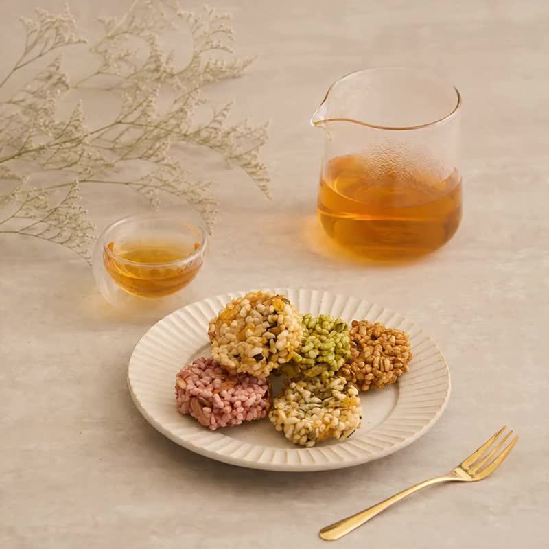【单盒】酱香米饼礼盒 15 入 | 伴手礼 企业送礼 年节礼盒 弥月 - 零食/点心 - 新鲜食材 绿色