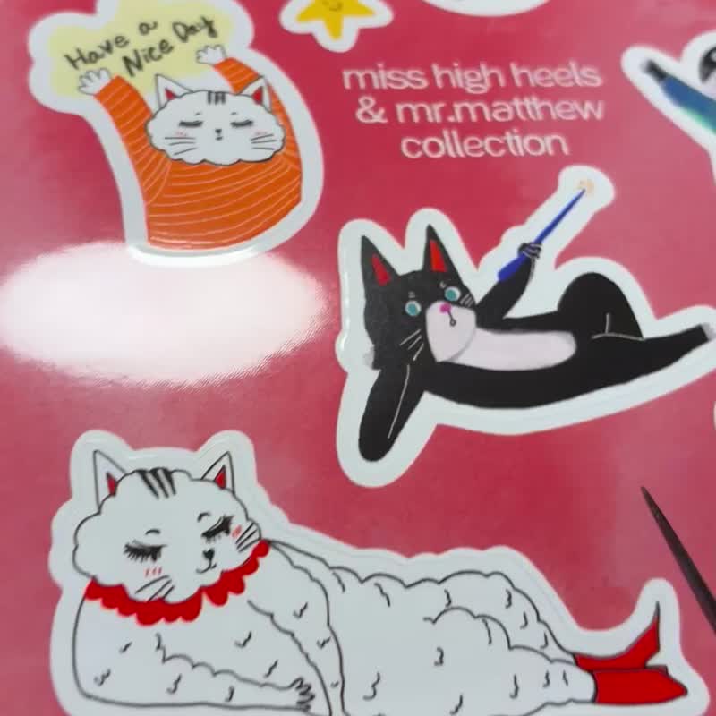 原创可爱插画角色贴纸 02 - 贴纸 - 纸 