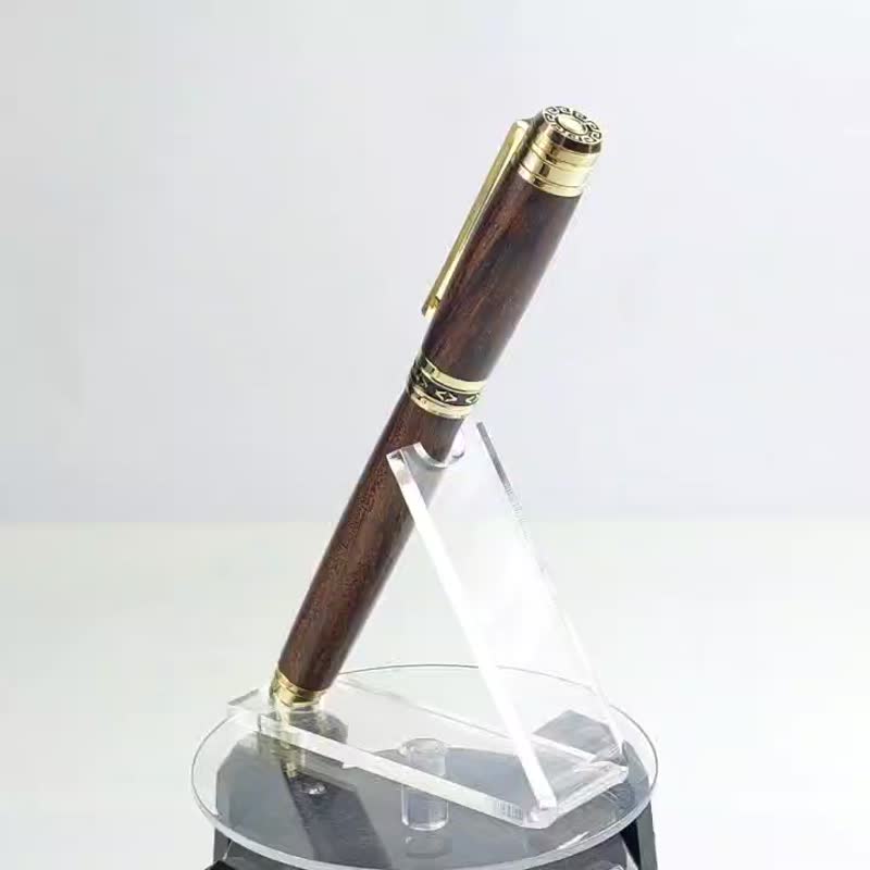 阔叶黄檀钢珠笔 /手工钢珠笔/KOBE手工笔 - 钢珠笔 - 木头 咖啡色