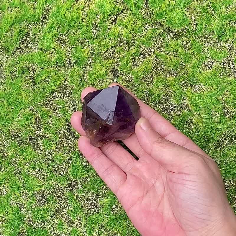 能量矿石-紫晶骨干 紫水晶 疗愈 避邪化煞 吸收负能量 快速出货 - 摆饰 - 水晶 紫色