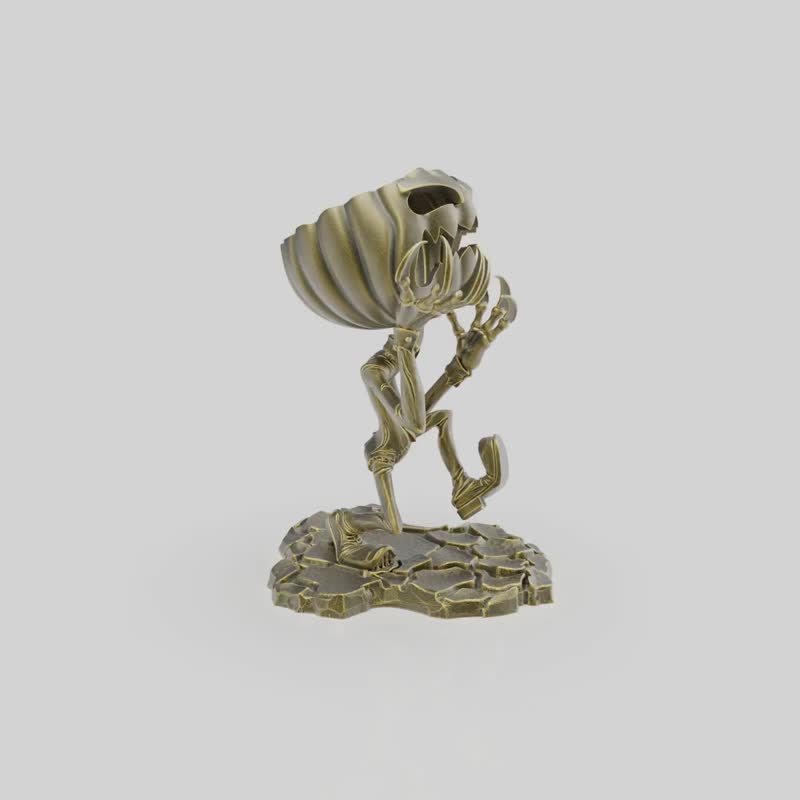 3D模型STL CNC Router文件 3dprintable万圣节南瓜烛台 - 其他数码设计 - 其他材质 