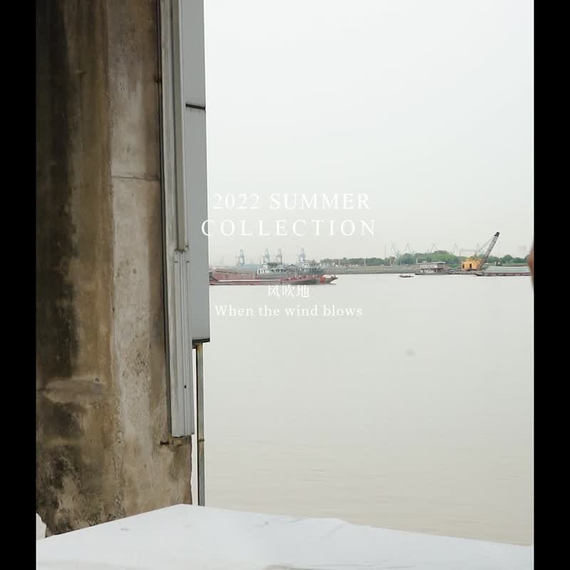 RIMLESS无边 原创设计黑白色新中式斜襟改良旗袍高级感连衣裙 - 洋装/连衣裙 - 其他材质 