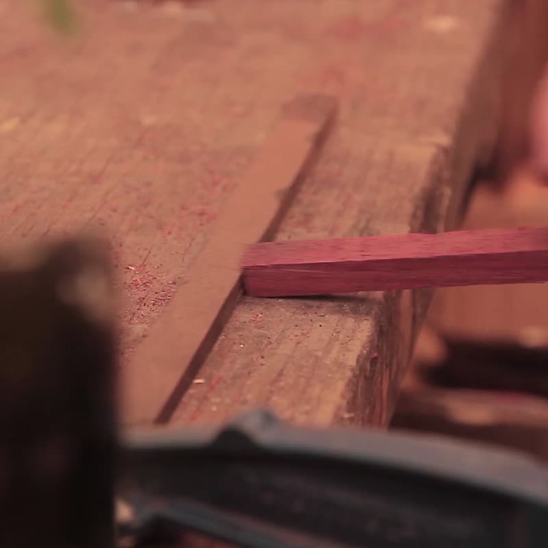 待煮|原创设计小众高级汉服现代复古风手工肌理感木头木质发簪子 - 发饰 - 木头 多色