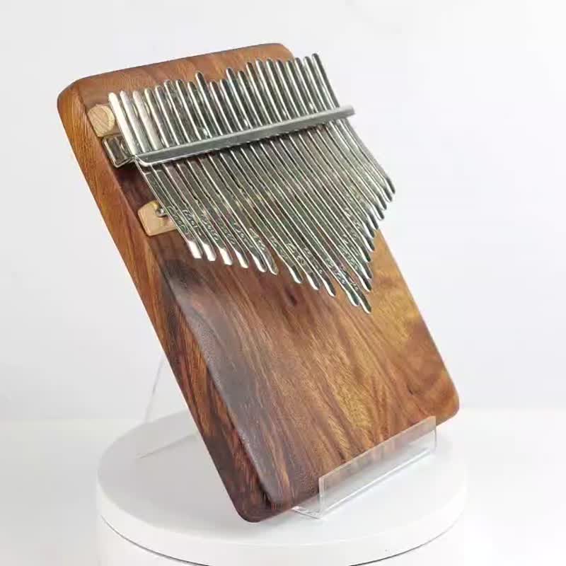 小斑马木拇指琴 / KALIMBA / 21音拇指琴 - 吉他/乐器 - 木头 金色